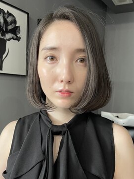インセプション 銀座(INCEPTION) ぱつっとボブ・ショート/前髪あり/絶壁解消/30代/40代/大人