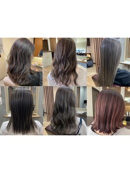 立体感×透明感の最旬styleを実現！ブリーチなしのカラーでも、絶対に可愛くすることをお約束します◎