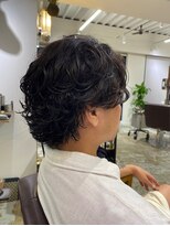 メゾンフォーメン 心斎橋店(Maison for men)&nbsp;ニュアンスサーフ/サーフカール/メンズミディアム/波巻きパーマ