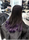パープルグラデーションカラー