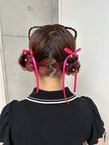 スタジオカラー(Studio Color)&nbsp;猫耳お団子ヘア