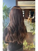 クブヘアー　コテ巻きパーマ