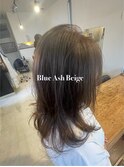 20代_30代_ミディアム_ローレイヤー_ブルーアッシュベージュ