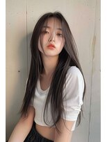 ルアナ(Luana)&nbsp;ナチュラルストレートシアンブラウン