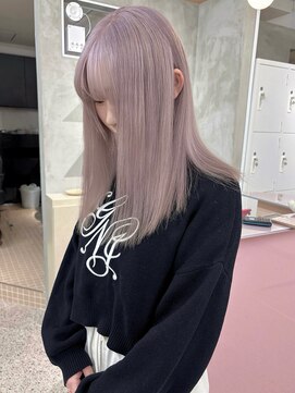 ペレ アネックス 大阪梅田茶屋町店(PELE ANNEX) 黒髪カタログ/クラゲヘアー/オリーブグレー/梅田