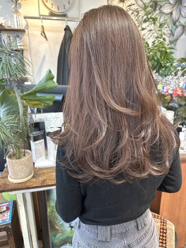 バンビ プライベート サロン(Bambi private salon) レイヤーカット　海外ヘア