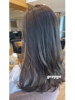 バイオレット 表参道店(Violet)&nbsp;グレージュカラーでナチュラル暗髪