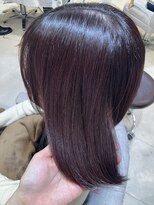 アルブル エト シミー(Arbre et chimie)&nbsp;着物ヘア/大人ガーリー/ダークアッシュ/似合わせカット/東村山