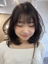 フルリール(fleurir)&nbsp;ボブ/レイヤーボブ/ブルーブラック