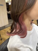 エアーベリー(AIR BERRY)&nbsp;ブラウン×ピンクインナーカラー