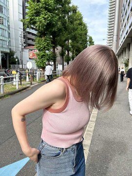 フォート(FORT) m11_グレージュ/ベージュ/ボブ/ダブルカラー