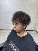 ギブ 豊田市駅店(GIVE) ショートマッシュツイストスパイラルパーマメンズマッシュパーマ