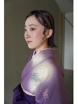 フィラ(FYRA)&nbsp;卒業式hair set／perl arrange