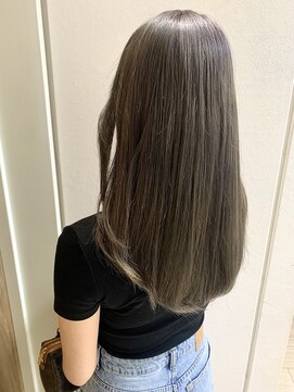 シー(cie) グレージュカラー/ブリーチなしダブルカラー/赤み消し