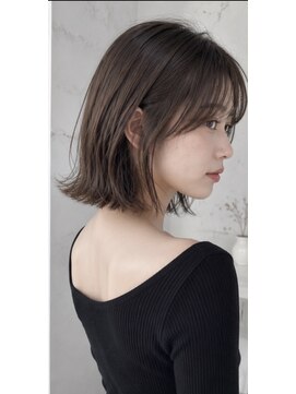 ネオリーブカップ 町田店(Neolive capu) 大人可愛い切りっぱなしボブ