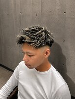 ソレイユ バイ アルフレッド(SOLEIL by alfRed)&nbsp;メッシュで立体感を引き出すエッジの効いたツイストパーマヘア