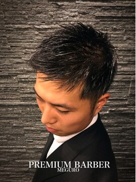 プレミアムバーバー 目黒店(PREMIUM BARBER produce by HIRO GINZA) 爽やかショートヘア