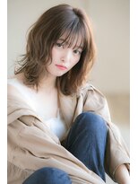 シースルーバングウルフレイヤースタイル！担当中間