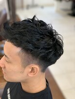 デイズヘアー アネックス店 男前JETモヒカンカット+簡単スタイリング用パーマ