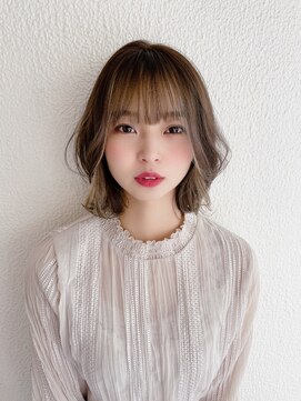 ノアフライ(NOAH FLY) フレーミングカラー◯伸ばしかけボブレイヤー