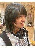 艶感ある小洒落外ハネ #ユニセックス
