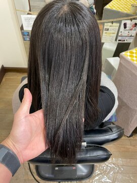美容室 メザミー MESAMIES サラサラうる艶×髪質改善ストレート★なびかせ美人女子