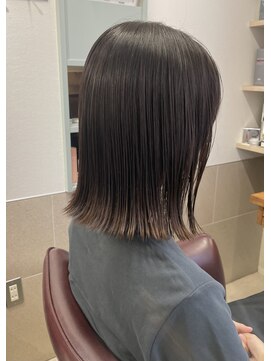 トゥーリ 薬院店(tuuli) tuuli miyu 地毛風アッシュボブ/20代30代40代50代