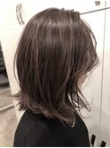 tuuli☆30代40代ペールベージュ切りっぱなしミディアム　13