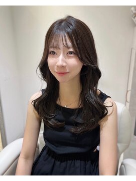 レビジュヘアー(LEVIJU HAIR) くびれヘア×グレージュ［京都駅/七条駅/五条駅］