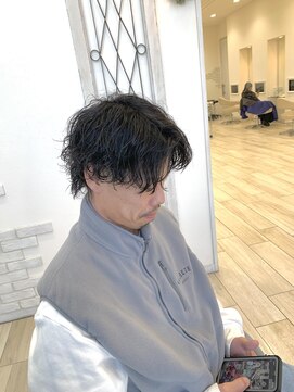 タブー 岐阜店(TABOO) 【ウルフ×波巻きスパイラルパーマ】
