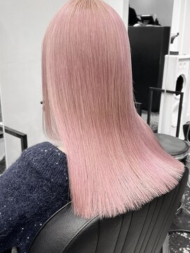 ココ 原宿(KOKO) ピンクベージュ小顔クラゲヘアーオリーブグレーココアベージュ