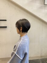 ハルキ ミナト ジャパン オオサカ(HARUKI MINATO japan OSAKA)&nbsp;40代50代小顔似合わせカットくびレイヤーエモージュ大人可愛い