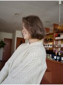 ナチュラルなボブ