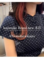 ヘアーメイク ブランニュー 東生駒店(hair make Brand new)&nbsp;ピンクイヤリング