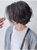 【morio原宿】ゆるふわパーマ　ボブパーマ　前髪なしパーマ