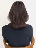 ハイライトバレイヤージュダブルカラーケアブリーチ30代40代
