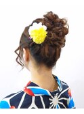 浴衣ヘアアレンジ