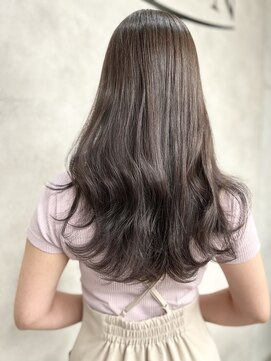 ルノン(LUNON) ラベンダーグレージュ/ハイライト/ダブルカラー/ケアブリーチ