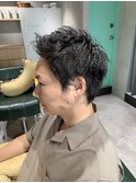 メンズカットツイストスパイラルパーマ20代30代40代50代