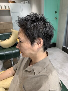 アーツ 茅ヶ崎(arts) メンズカットツイストスパイラルパーマ20代30代40代50代