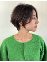 ロディーナ 大口 新子安(rodina)&nbsp;前髪長め襟足スッキリ大人可愛いショート