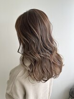 ロータスヘアーデザイン(Lotus Hair Design)&nbsp;【lotus下枝】極細ハイライト/ミルクティーグレージュ/外国人風