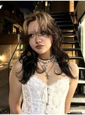 【mai】グランジヘアルーツカラーデザインカラーローライト