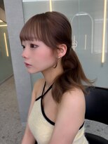 ボタン ハカタ(VOTAN hakata)&nbsp;博多/顔周りカット/前髪カット/ベージュカラー