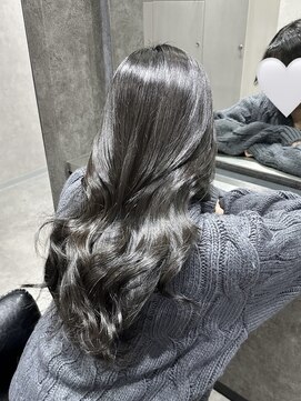 エースヘアー(A.hair) ブルージュ/レイヤーカット/髪質改善トリートメント