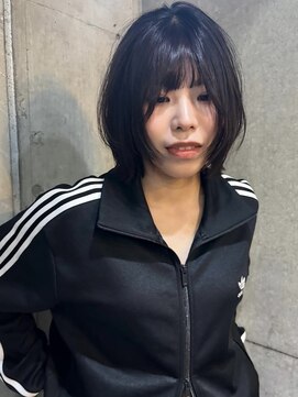 メーヴェ(Mowen) 南堀江 レイヤーボブ ダークブラウン