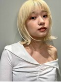 【MINX】似合わせ小顔レイヤーボブウルフ_銀座/髪質改善