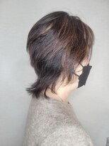 松本平太郎美容室 国立店 40代50代×ウルフ×イノアカラー×ハイライト