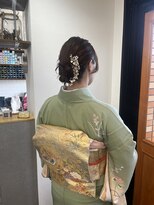 コポル(Copol)&nbsp;着物に似合うヘアアレンジ