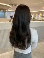 ビビバイベル(BiVi by BHEL)&nbsp;桑名ロングレイヤーカットハッシュカット透明感カラー重めロング